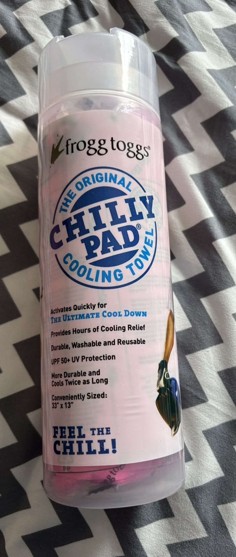 FROGG TOGGS CHILLY PAD COOLING TOWEL - Brand New