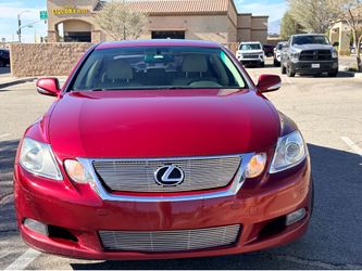 2008 Lexus Gs 350 Metallic Dark Red/ Camel interior