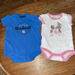 Carharrt Onesie Set - 6 Months 