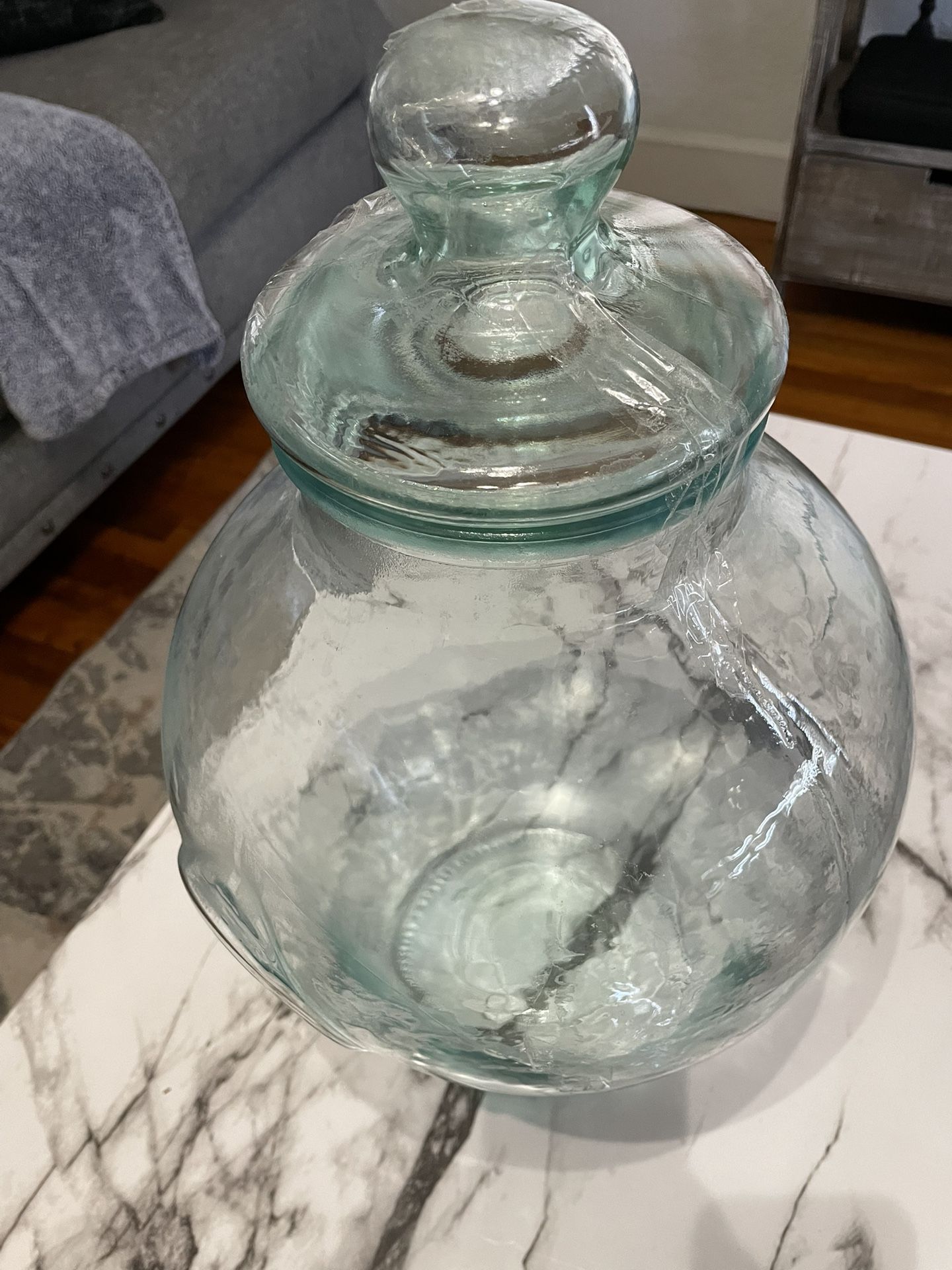 RARE Italian Aqua Green Glass 5 gallon capacity