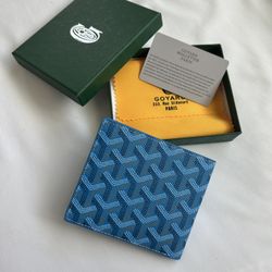 Baby Blue Luxury Wallet