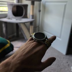Samsung Galaxy Watch 4 Classic 46mm, Stainless Band, with ECG Heart Monitor and Bluetooth