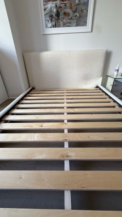 CB2 Queen Bed Frame