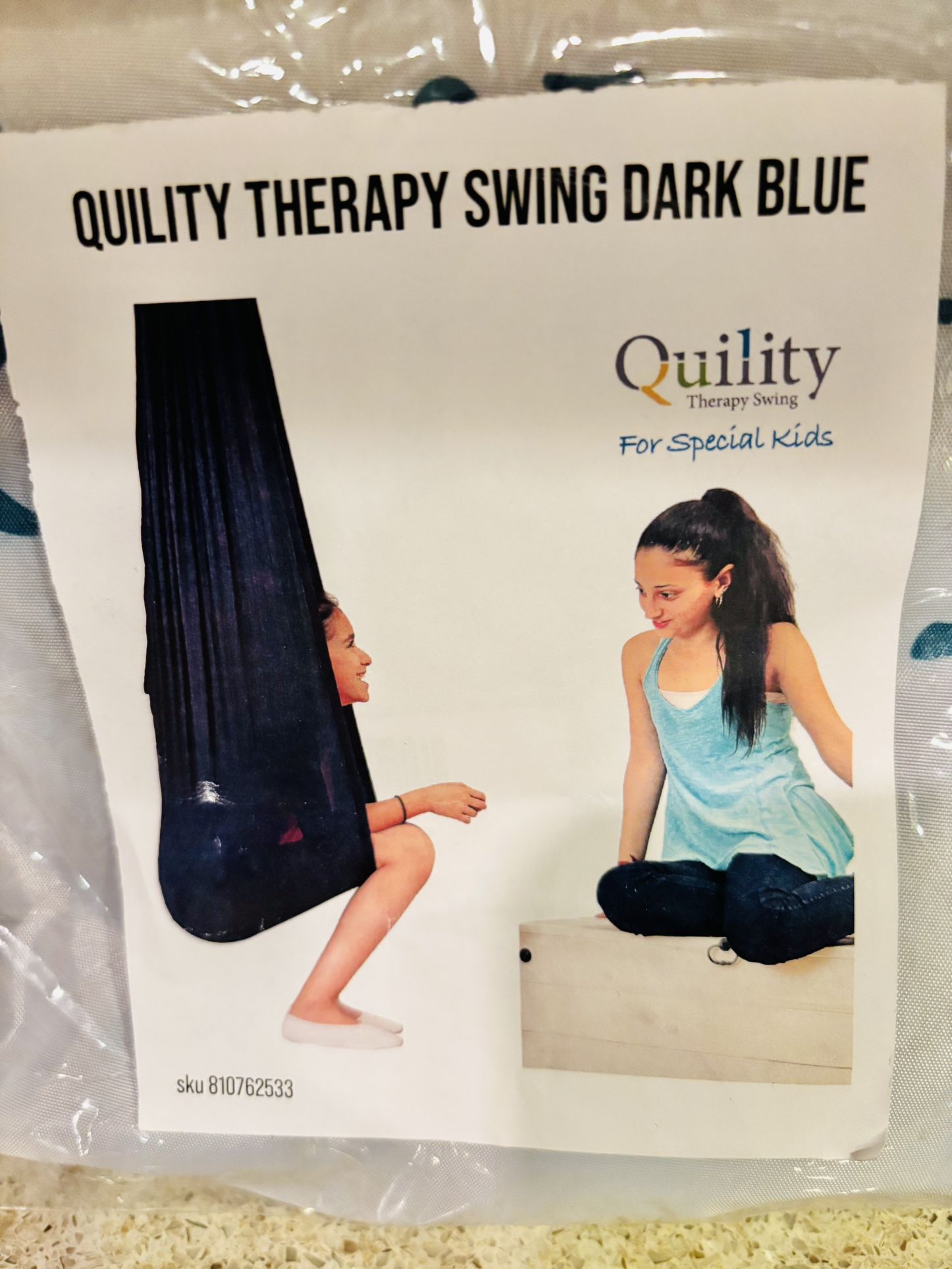Dark Blue Therapy Swing