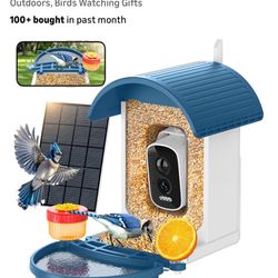 Birdhouse with camera