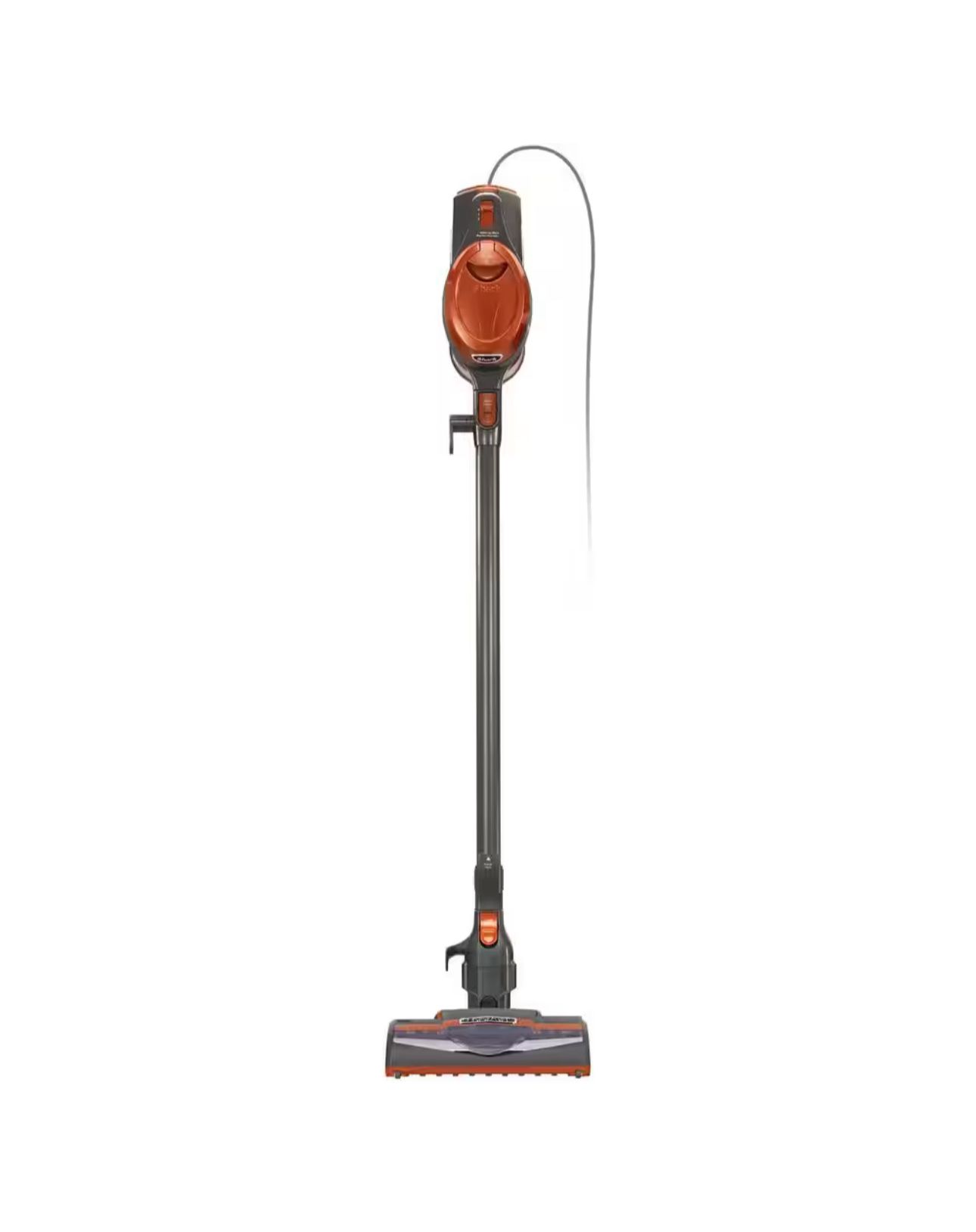 Shark Rocket Bagless Corded Washable Filter Stick Vacuum Cleaner for Hard Floors/ Rugs with Powerful Pet Hair Pickup in Orange
