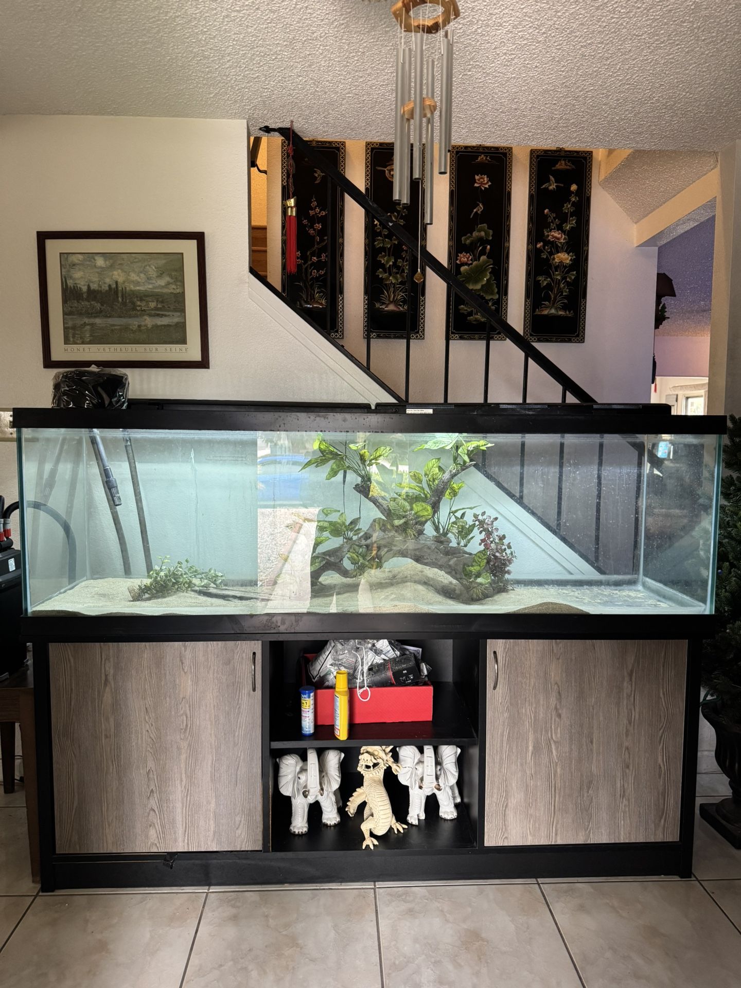 100 Gallon Fish Tank Plus Filter 