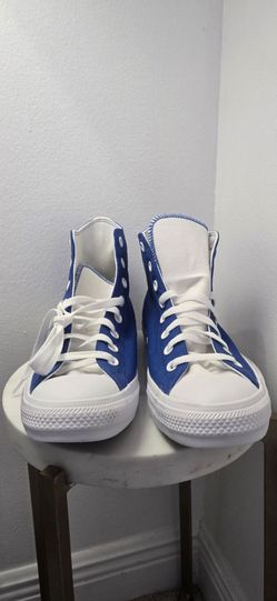 Converse 164503C High Top Sneakers Blue White NBA Mavericks Men's 9.5