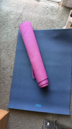 2 yoga mat , $39