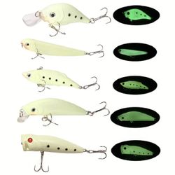 5 Piece Luminous Lures