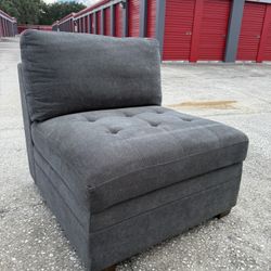 OUTLET | COSTCO Thomasville Tisdale Armless Chair, Dark Gray