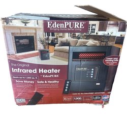 EdenPURE Gen4 A4643/RTL Quartz Infrared Portable Heater 1500 Watt No Remote