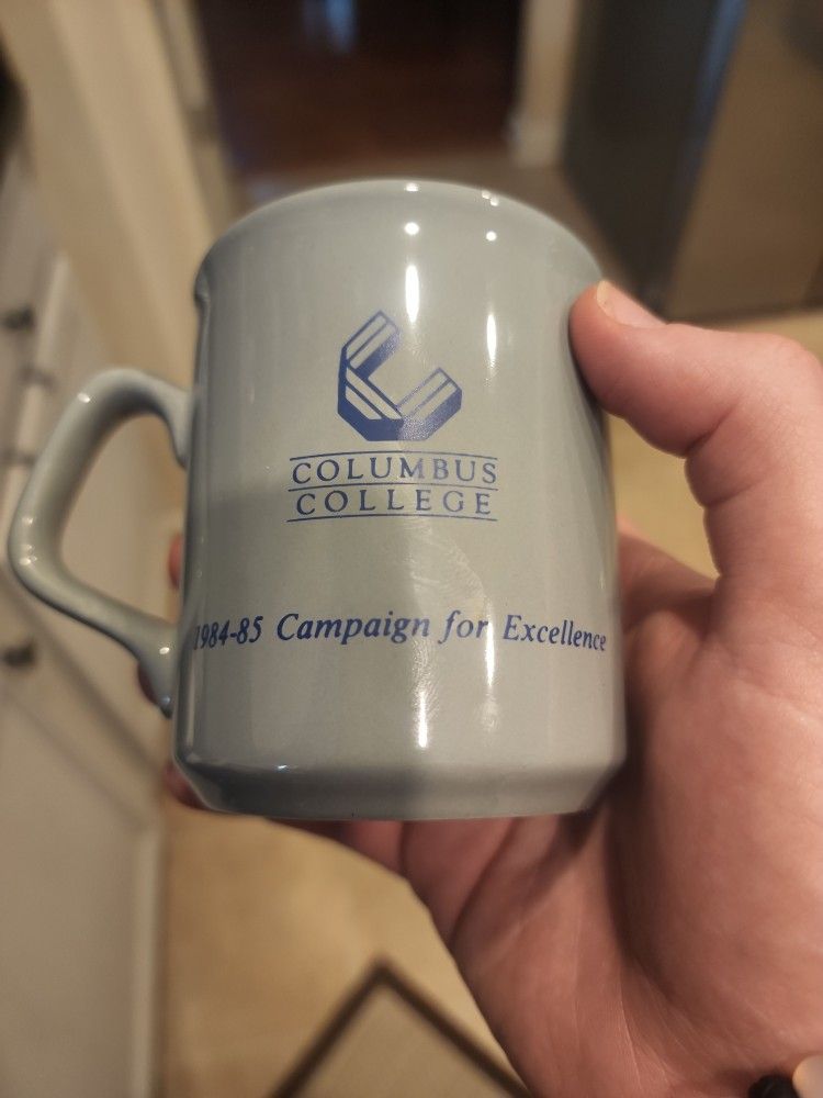 Rare COLUMBUS College Mug GA