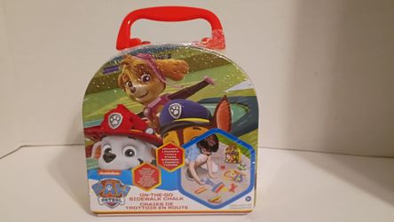 PAW Patrol On-The-Go Sidewalk Chalk Set