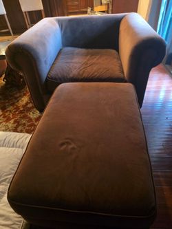 Chair and ottoman