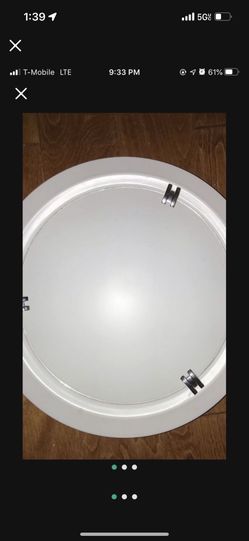 Flush Mount Ceiling Light, New!