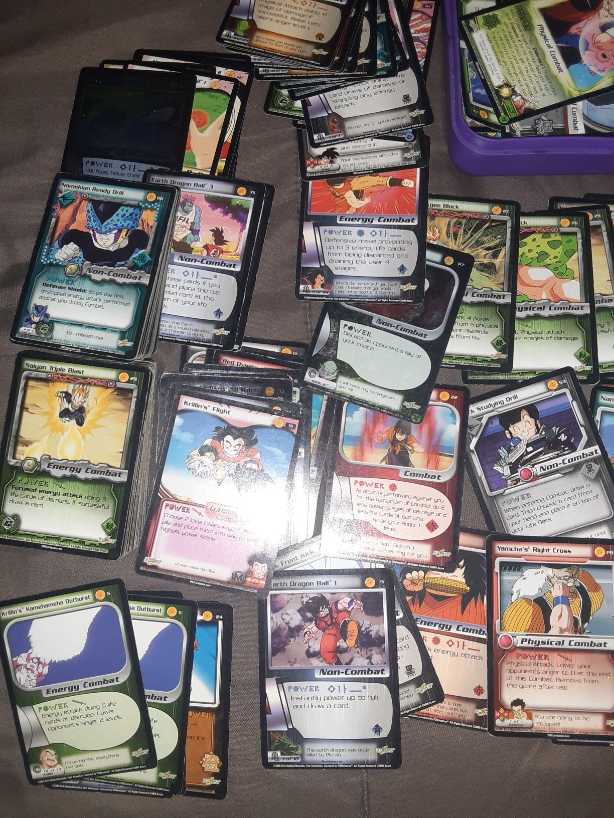Dragon ball Z TCG older cards 90's-2010