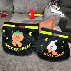 Two Trick or Treat Candy Bags