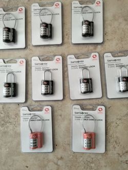 9 Samsonite Travel Sentry Locks