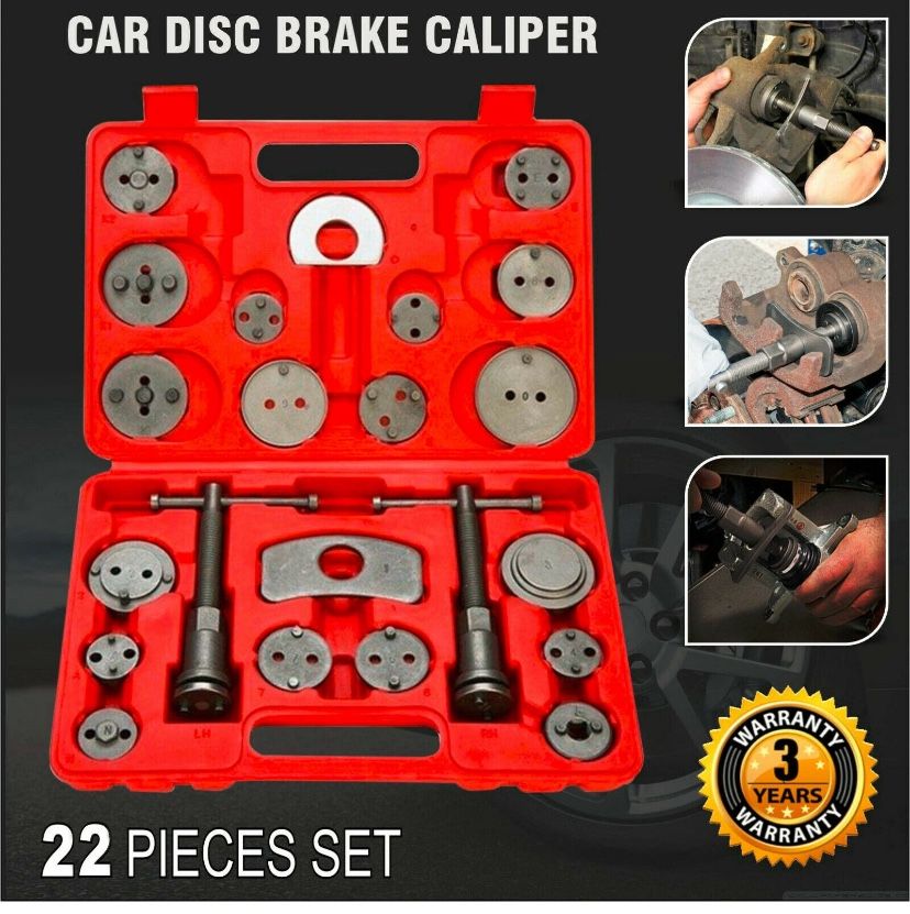 22pcs Brake Caliper Tool Set and Wind Back TOOL Kit Car Truck Break Disc