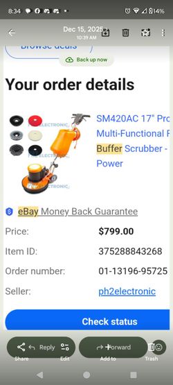 Floor buffer