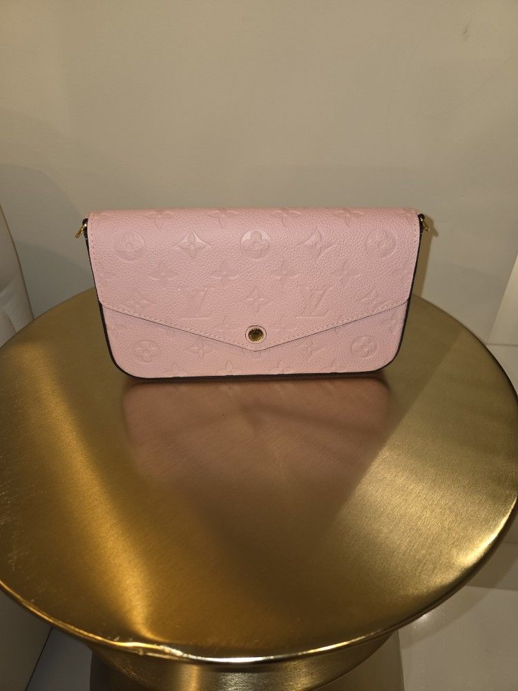Pink Clutch Bag L-v