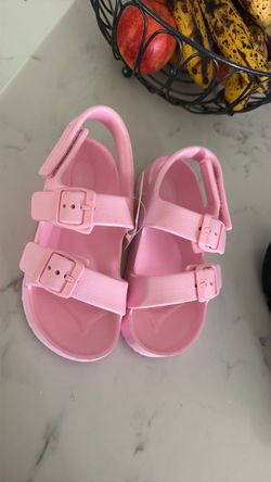 Girls H&M pink sandals