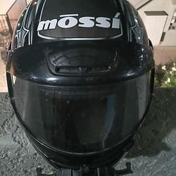 Mossi helmet black and gray