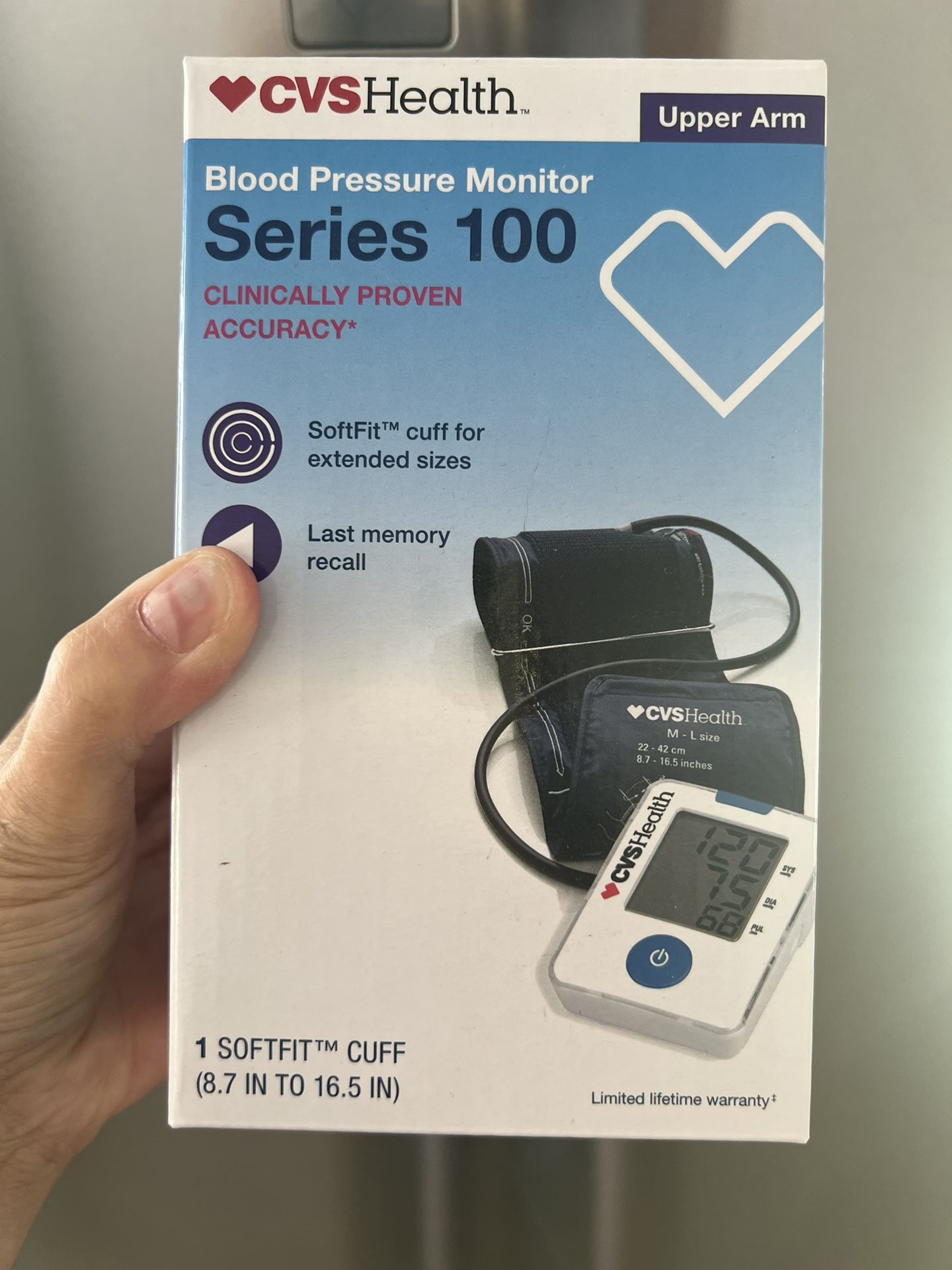 New CVS Blood Pressure Monitor