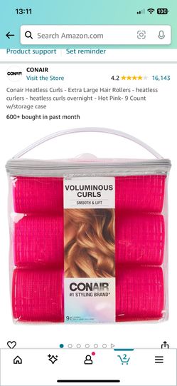 Extra Large Hair Rollers