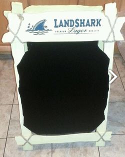 Jimmy Buffet Tiki Menu Board