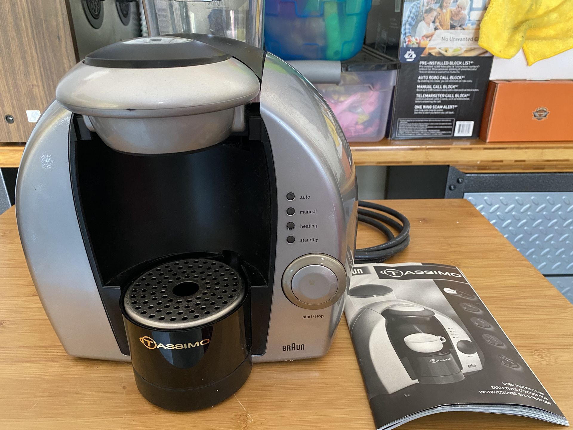 Tassimo Coffee Maker By Braun