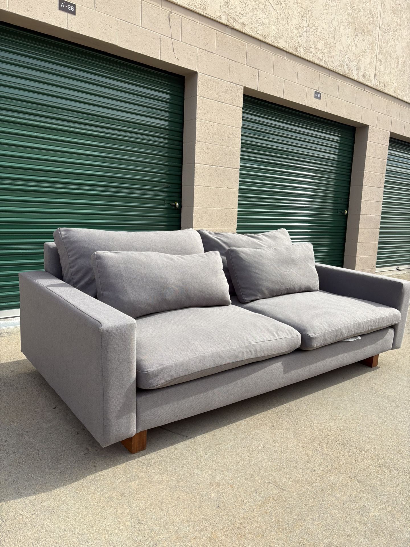West Elm Harmony Couch Loveseat 🛻Delivery Available🛻