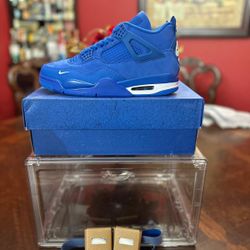 Air Jordan 4 Brick By Brick Blue 