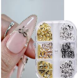 Bow Charms For. Nail 3D 