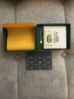 Goyard Card Holder Grey