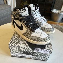Jordan 1 Retro High OG White Cement