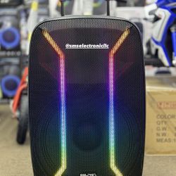 Rechargeable 15" Speaker w/  Wireless Microphone