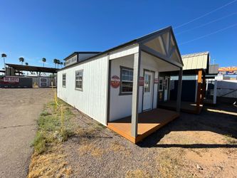 Backyard Office or Tiny Home? 12x32 Vaulted Gable