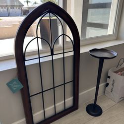 Drink Table & Wall Art