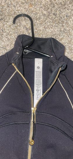 Lululemon Nulu Black And Gold