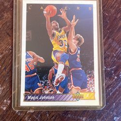 Magic Johnson Upper Deck 1(contact info removed) Card