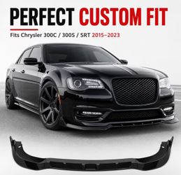 Front Lip 3pcs Fit for Chrysler 300C S for srt 2015 to 2023 High Quality