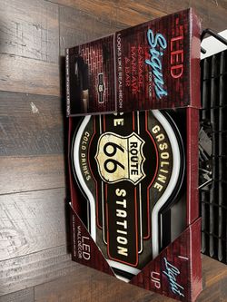 Route 66 Neon Sign