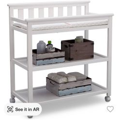 NEW WITHOUT BOX Delta Baby Changing Table With Pad