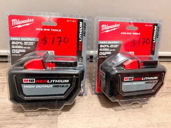 Milwaukee M18 RedLithium High Output HD12.0 Battery 2-Pack