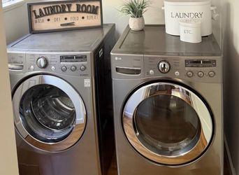 LG washer and dryer