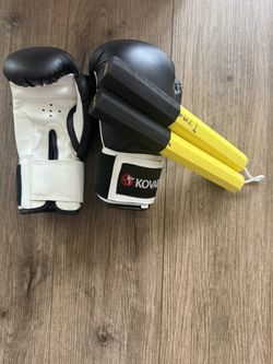 Kovers- Karate Gloves And nanchucku