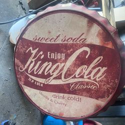 Vintage King Cola Bottle Cap 