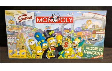 The Simpsons Monopoly game